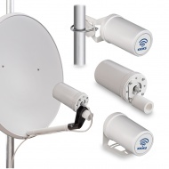Роутер Kroks Rt-Pot eHW с m-PCI модемом Huawei ME909s, встроенный в антенну