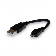 Переходник micro-USB на USB2.0, с передачей данных, 15 см
